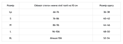 Коректор постави ортопедичний посилений ОТ-1В-У, Реабілітімед, L, Щільна тканина