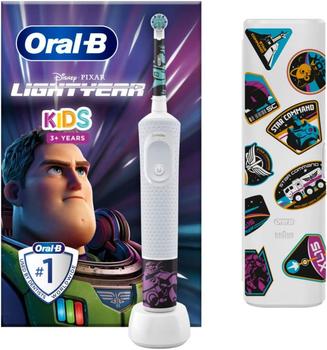 Электрическая зубная щетка Oral-B Kids Buzz LightYear (4210201434559)