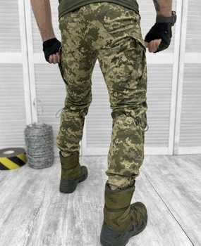 Тактичні штани з наколінниками піксель,камуфляж 2XL