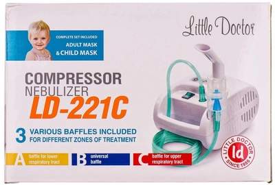 Інгалятор компресорний Little Doctor LD221C (8887786800510)