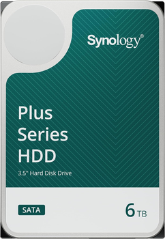 Жесткий диск Synology Plus 6TB 5400rpm 256MB HAT3300-6T 3.5 SATA III