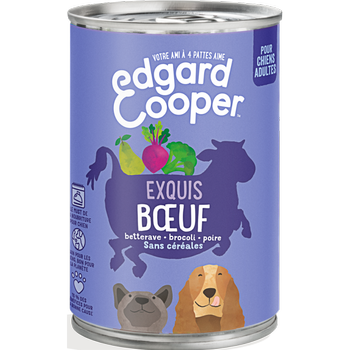 Karma mokra dla psów dorosłych Edgard & Cooper Beef Wet food 400 g (5425039485317)