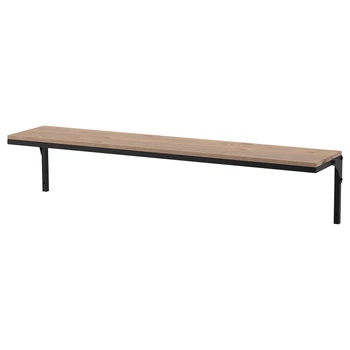 Полиця навісна IKEA FJÄLLBO ФЙЕЛЛЬБУ, чорний, 101 х 20 см, 804.212.47