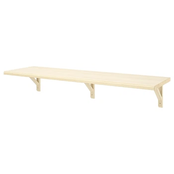 Полиця навісна IKEA TRANHULT / SANDSHULT, осика, 120х30 см, 993.260.90