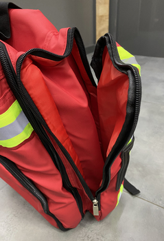Рюкзак для Медика 45 л., Червоний, рюкзак для військових медиків, рюкзак для медиків