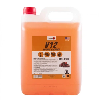 Очисник поверхні двигуна NOWAX V12 Engine Cleaner концентрат 1:10 5L (1341035)