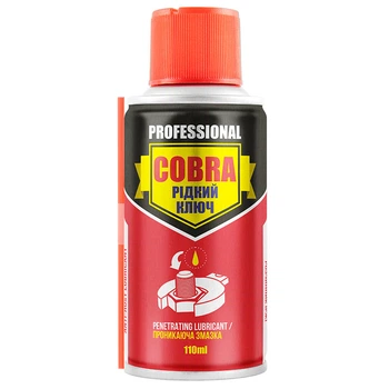 Професійна проникаюча змазка, Рідкий ключ NOWAX ANTI-RUST LUBRICANT COBRA 110мл (2813233)