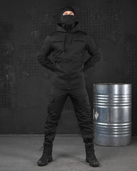 Тактичний костюм Poseidon 3в1 black M