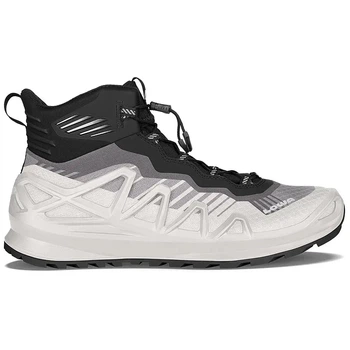 Черевики чоловічі Lowa Merger GTX Mid 42 Чорний-Білий