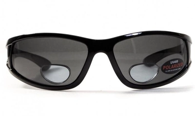 Бифокальные поляризационные очки BluWater Bifocal-3 (+2.5) Polarized (gray) серые