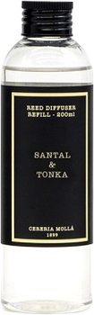 Ароматична рідина для дифузора Cereria Molla Premium Santal & Tonka 200 мл (8000020427920)