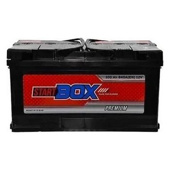 Автомобільний акумулятор premium 100ач 840а "+" ліворуч StartBOX, 52371100363