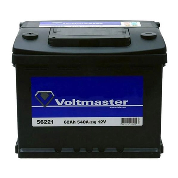 Акумулятор автомобільний 62ач 540а "+" зліва Voltmaster, 56221