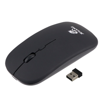 Беспроводная оптическая Мышка JEQANG JW-AP03 2.4G/4 кнопки управления RGB подсветка Black