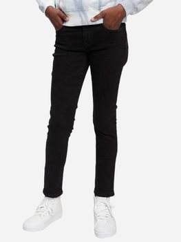 Jeansy skinny młodzieżowe dziewczęce GAP 725705-00 152-157 cm Czarne (1200056770585)