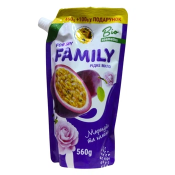 Рідке мило Family Маракуйя-Камелія 560 мл