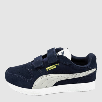 Дитячі кросівки для хлопчика Puma Icra Trainer Suede Ps Peacoat 360756-28 28 (10UK) Темно-сині (4060981151616)