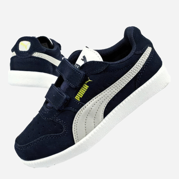 Buty sportowe młodzieżowe na rzepy Icra Trainer Suede Peacoat