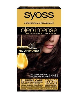 Фарба для волосся Syoss Oleo Intense стійка з оліями 4-86 Шоколадний 115 мл (9000100927055)