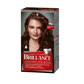 Стойкая крем-краска для волос Schwarzkopf Brillance № . Морозный каштан. – Nikol Stokova