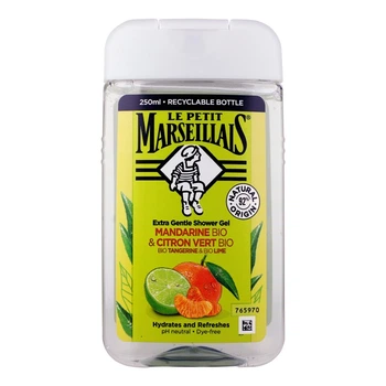 Гель для душа Le Petit Marseillais БИО Мандарин и лайм 250 мл (3574661144832)