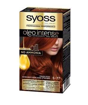 Фарба для волосся SYOSS Oleo Intense 5-77 Глянцевий бронза 115 мл (4015001012132)