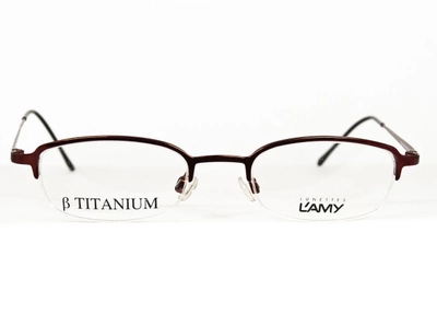 Оправа унісекс для окулярів Lamy Tech 3 Red бета-титан Made in France