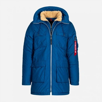 Куртка зимняя мужская Alpha Industries N-3B Skytrain Parka MJN48505C1 3XL Blue No.9