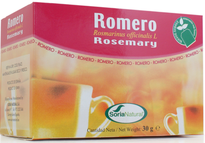 Herbata Soria Natural Romero 20 torebek (8422947030711)