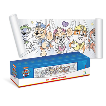Розмальовка Dodo Paw Patrol Команда