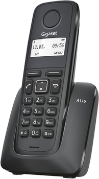 Телефон стаціонарний Gigaset A116 Black (4250366849133)