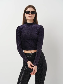 Блуза H&M S Фиолетовый 0931444_24