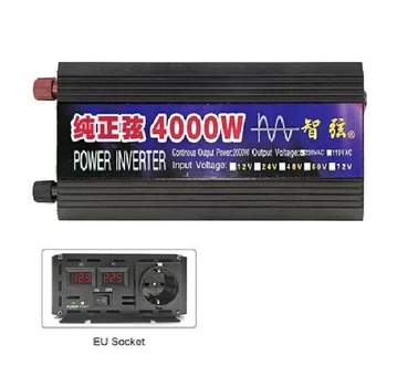 Инвертор RauGee 4000W 12V 220V Чистый синус JS-4000W