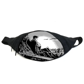 Сумка бананка Берсерк Berserk (GB B 020) Gear Bag чорна