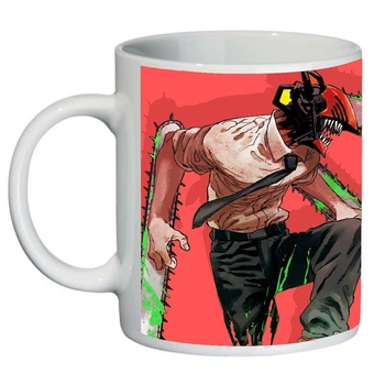 Чашка Человек бензопила Chainsaw Man (кружка supercup СwM 0040)