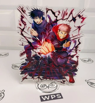 Акриловая коллекционная фигурка Аниме: Магическая битва Jujutsu Kaisen Yuuji, Megumi 17 см