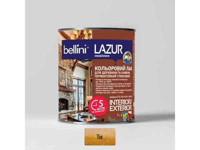 Лазур BELLINI 750мл для деревини Тік
