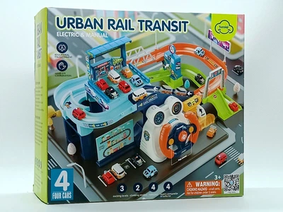 Парковка для машинок Shantou "Urban rail transit" с рулем T904A