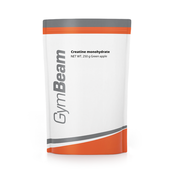100% Креатин моногідрат 250 г зелене яблуко - GymBeam