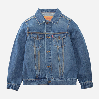 Підліткова джинсова куртка для хлопчика Levis 9E2058-M8X 164 см (16A) Синя (3665115043266)