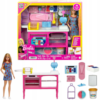 Lalka z akcesoriami Mattel Barbie Ciastkarnia (0194735098156)