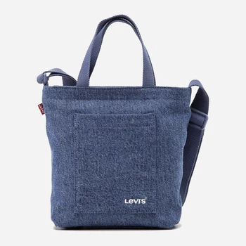Сумка шоппер женская средняя Levi's 221846887 One size Синяя (1159798994)