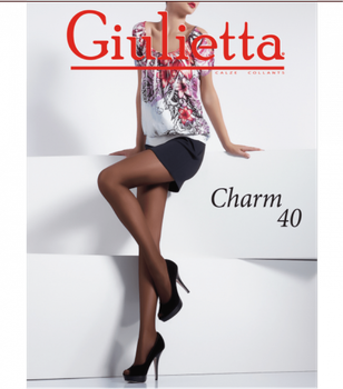 Капроновые колготки CHARM 40 - Giulia - CHARM 40 - 2-S - Cappuccino