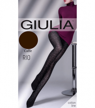Теплые&nbsp;колготки&nbsp;из хлопка RIO 150 (1) - Giulia - RIO 150 (1) - 2-S - Caffe