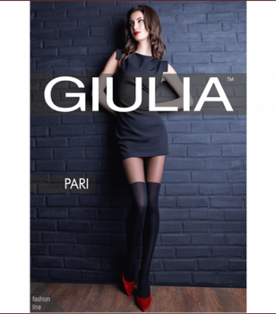 Мягкие эластичные колготки с имитацией чулок PARI 60 (16) - Giulia - PARI 60 (16) - 4-L - Night Blue
