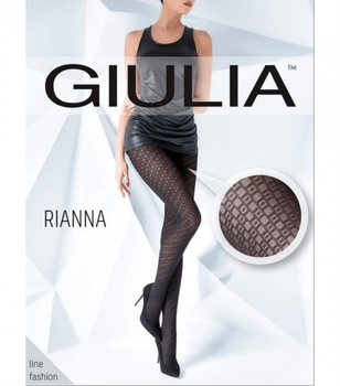 Фантазийные&nbsp;колготки RIANNA 60 (1) - Giulia - RIANNA 60 (1) - 3-M - Blackberry