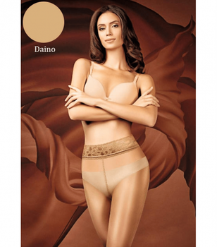 Жіночі колготки з мереживним поясом IMPRESSO 20 - Giulia - IMPRESSO 20 - 4-L - Daino