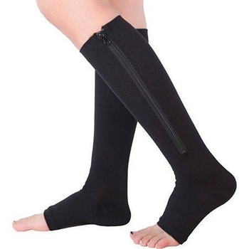 Компресійні гольфи Чорний Zip Sox L (YU8SH2487)