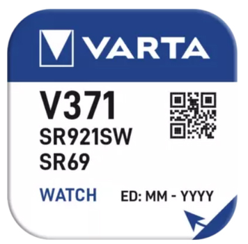 Батарейка Varta Silver BLI 1 V371 (4008496317097)
