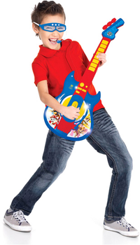 Elektryczna gitara LED Lexibook Paw Patrol z mikrofonem i goglami (3380743092843)